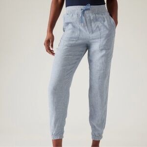 NWT Athleta Retreat Linen Pant size 12